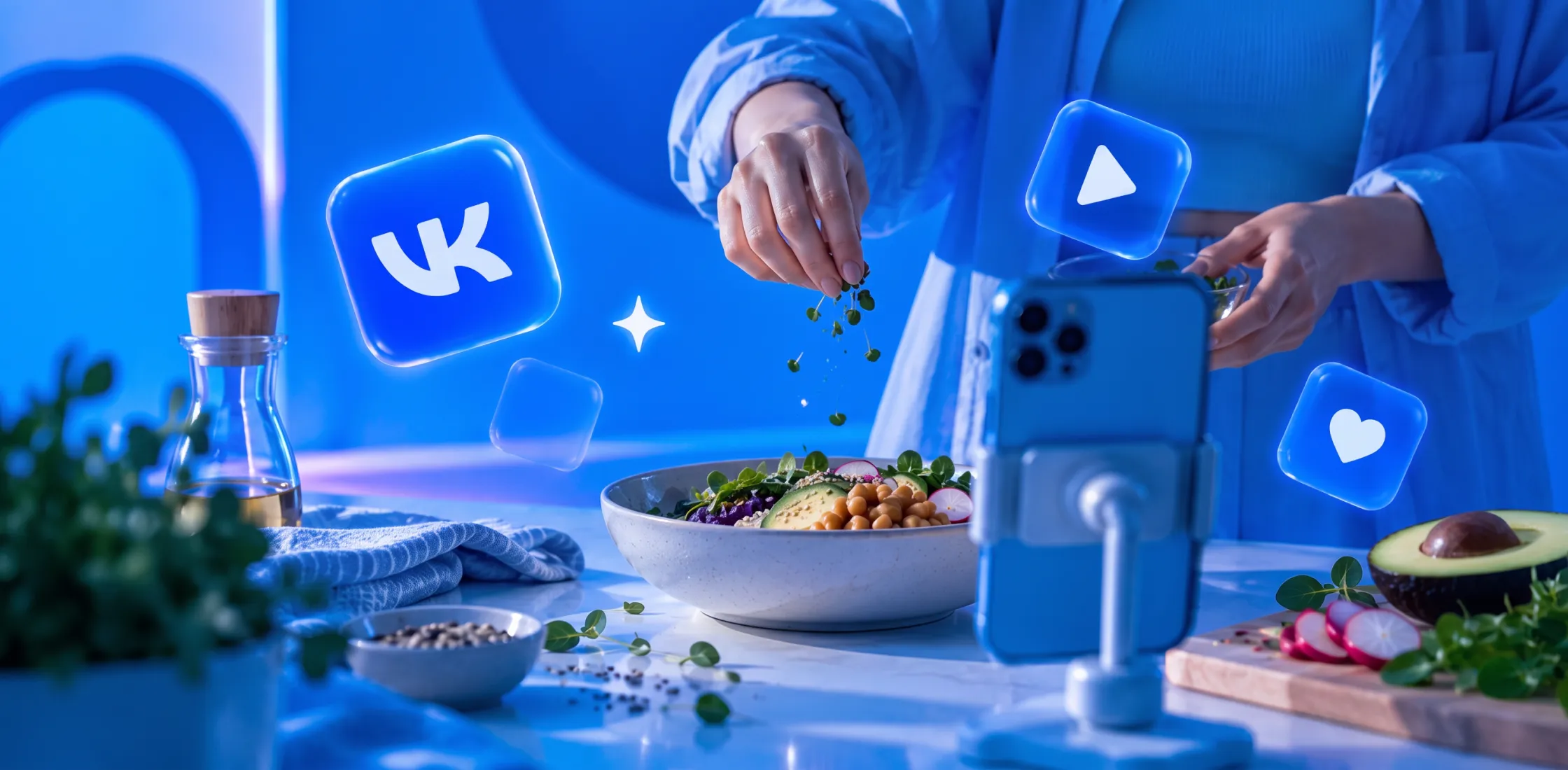 Как Ozon fresh получил более 171 млн просмотров в VK Клипах – Кейс о работе с VK Рекламой